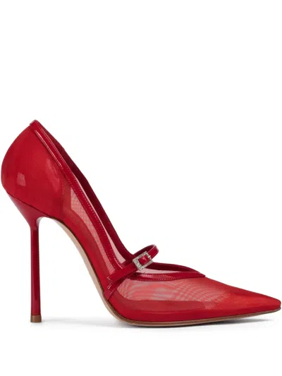 Le Silla 120mm Vivienne Pumps In Red