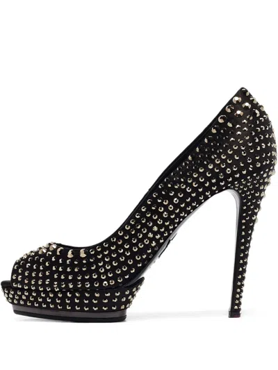 Pre-owned Le Silla 130mm Leather Pumps