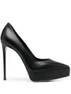 Le Silla Uma 140mm Pointed Pumps In Black