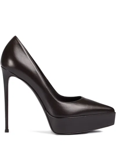 Le Silla 140mm Uma Pumps In Brown