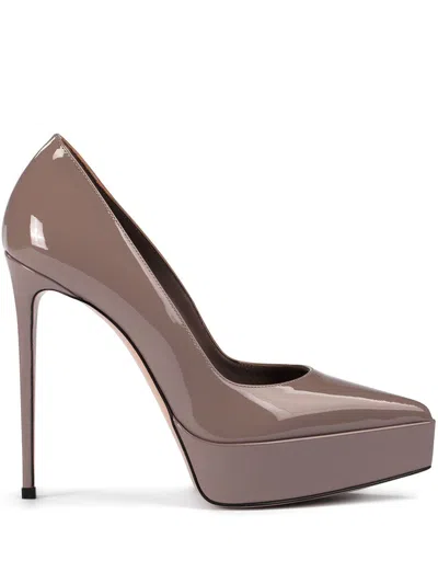 Le Silla 140mm Uma Pumps In Purple