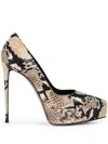 Le Silla 140mm Uma Pumps In Neutrals
