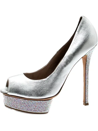 Pre-owned Le Silla 145mm Leather Heeled Pumps