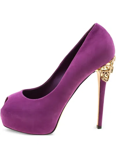 Pre-owned Le Silla 2024  140mm Open-toe Pumps