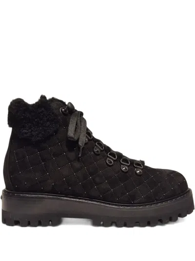 Le Silla 40mm Ghetele St. Moritz Quilted Boots In Multi