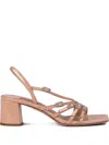 Le Silla 50mm Scarlet Sandals In Neutral