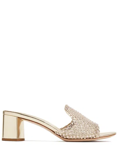 Le Silla 55mm Gilda Sandals In Gold
