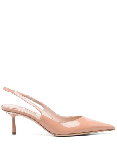 Le Silla 60mm Bella Slingback Pumps In Neutrals