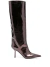 Le Silla 80mm Bella Boots In Brown