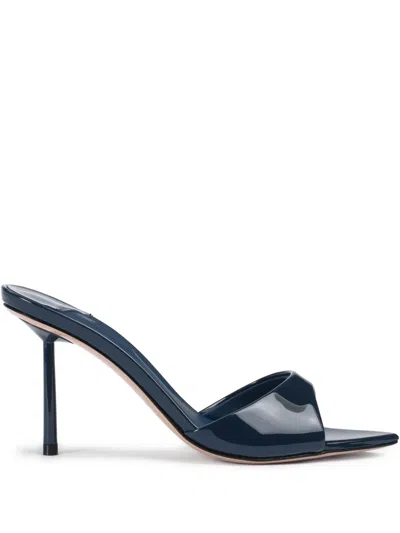 Le Silla 80mm Bella Mules In Blue