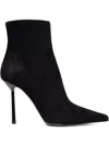 Le Silla 80mm Bella Pointed-toe Stiletto Boots In Black