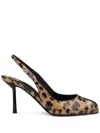 Le Silla 80mm Clivage Pumps In Brown
