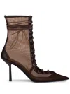 Le Silla 80mm Colette Boots In Brown