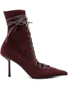 Le Silla 80mm Colette Boots In Red