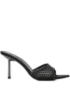 Le Silla 80mm Crystal-embellished Pointed-toe Heeled Sandals