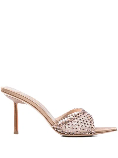 Le Silla 80mm Embellished Pointed-toe Heeled Sandals