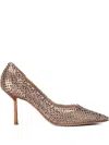 Le Silla 80mm Gilda Pumps In Animal Print