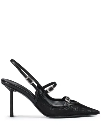 Le Silla 80mm Morgana Pumps In Black