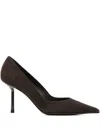 Le Silla 80mm Pointed-toe Leather Pumps