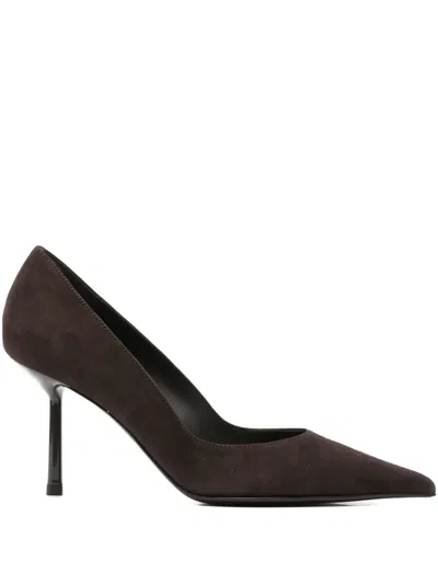 Le Silla 80mm Pointed-toe Leather Pumps