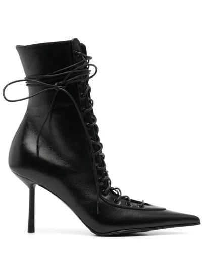 LE SILLA 85MM LEATHER BOOTS