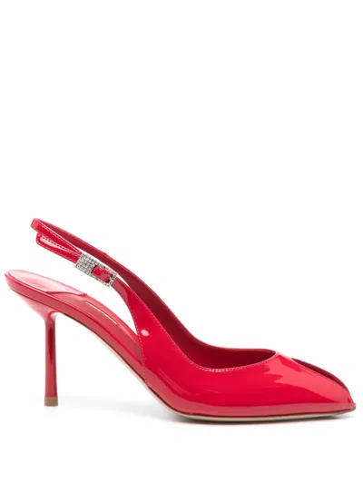 Le Silla 90mm Clivage Pumps In Red