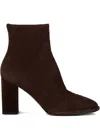 Le Silla 90mm Elsa Ankle Boots In Brown