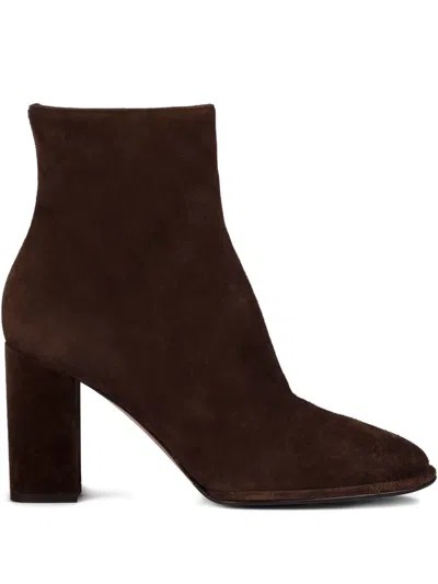 Le Silla 90mm Elsa Ankle Boots In Brown