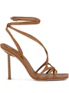 Le Silla 95mm Belen Sandals In Brown