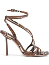 Le Silla 95mm Belen Sandals In Brown
