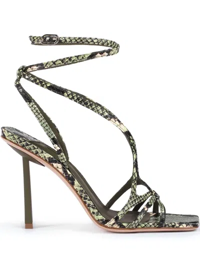 Le Silla 95mm Belen Sandals In Green
