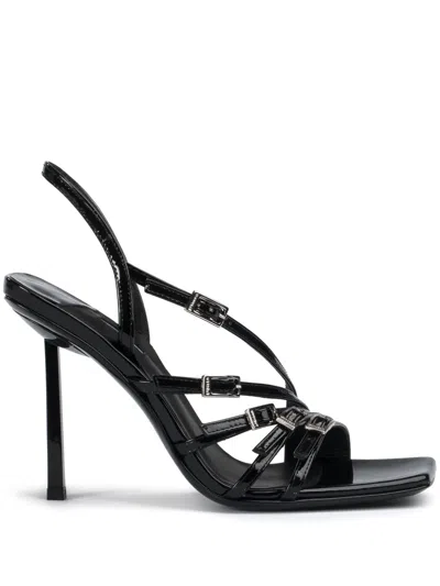 Le Silla 95mm Scarlet Sandals In Schwarz