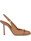 Le Silla 95mm Vittoria Pumps In Neutrals