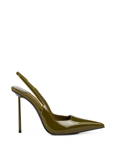 Le Silla Amelia Patent Leather Pumps In Green