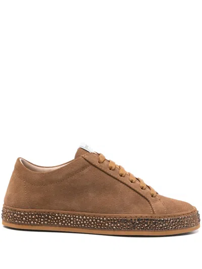 Le Silla Andrea Sneakers In Brown