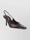 Le Silla Andreja Nemesi Sacher Leather Pumps In Brown