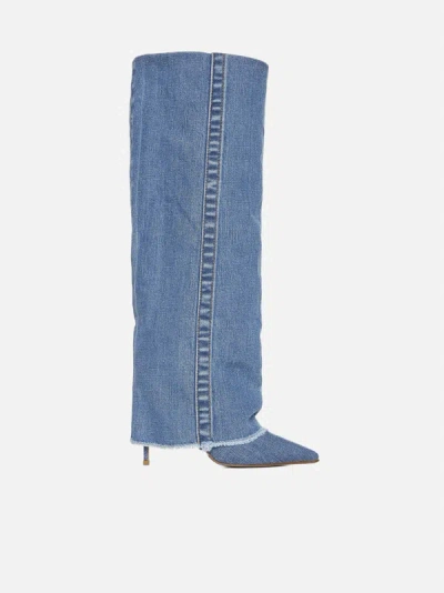 Le Silla Boots In Blue