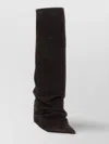 Le Silla Andy High Heels Boots In Brown Suede