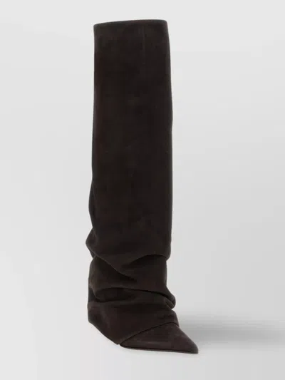 Le Silla 'andy' Knee Length Suede Slouchy Boots