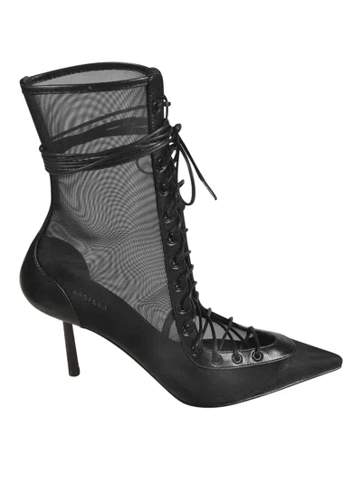 Le Silla Ankle Boots In Black