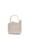 Le Silla Small Ivy Rhinestone-mesh Tote Bag