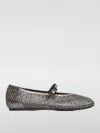 Le Silla Gilda Crystal-embellished Ballerina Shoes In Schwarz