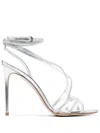 Le Silla Belen Stiletto Sandals In Grey