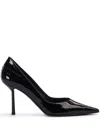 Le Silla Bella 120mm Leather Pumps In Black