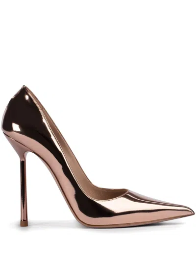 Le Silla Bella 120mm Leather Pumps In Pink