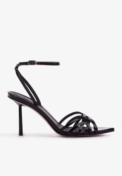 LE SILLA BELLA 80 LEATHER STRAPPY SANDALS