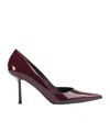 Le Silla Bella 80mm Leather Pumps In Brown