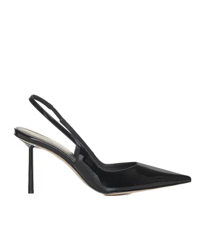 Le Silla Bella 80mm Patent-leather Pumps In Black