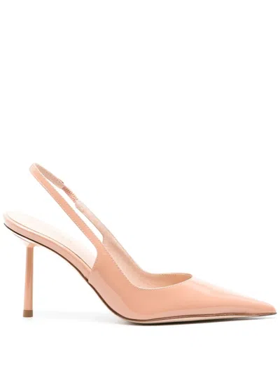Le Silla Bella 80mm Patent-leather Pumps In Pink