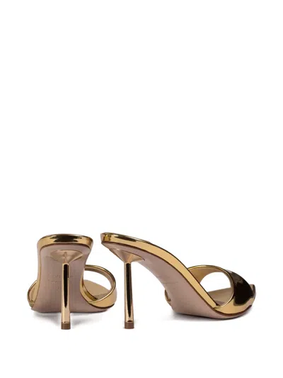 Le Silla Bella Heeled Sandals In Gold